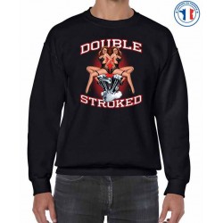 Bikers-Custom : Sweat biker DOUBLE STROKED