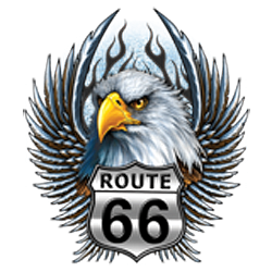 Bikers-Custom : Sweat biker ROAD 66 EAGLE