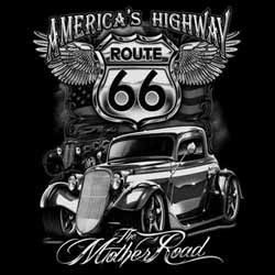 Bikers-Custom : Sweat biker AMERICA'S HIGHWAY