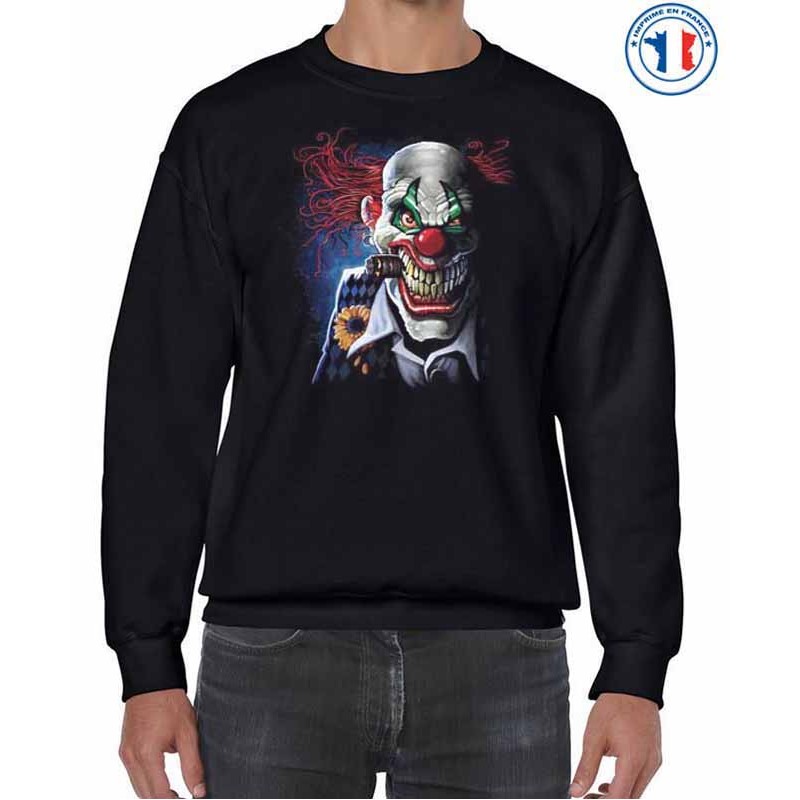 Bikers-Custom : Sweat biker THE JOKER