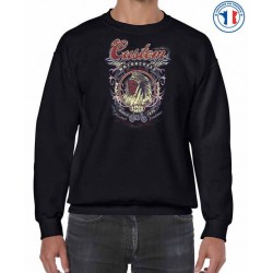 Bikers-Custom : Sweat biker CUSTOM INDIAN