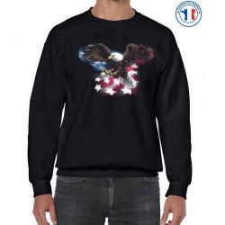 Sweat biker FLAG EAGLE