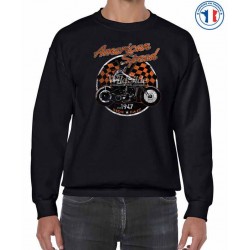 Bikers-Custom : Sweat biker AMERICAN SPEED