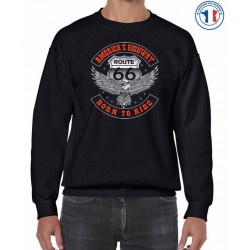 Sweat biker BORN TO RIDE