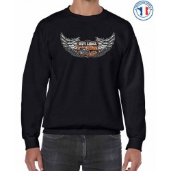 Bikers-Custom : Sweat biker DAD'S GARAGE