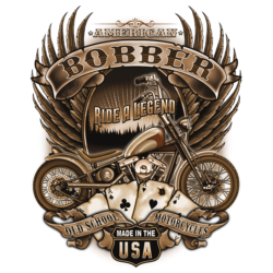 Bikers-Custom : Sweat biker OLD SCHOOL BOBBER