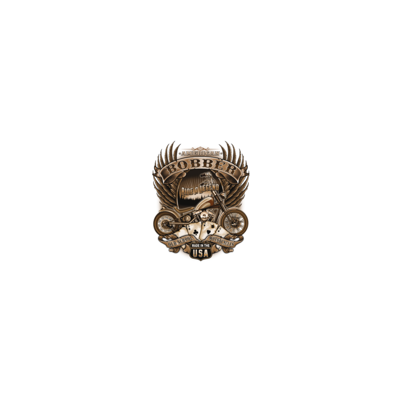 Bikers-Custom : Sweat biker OLD SCHOOL BOBBER