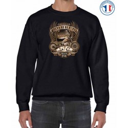 Bikers-Custom : Sweat biker OLD SCHOOL BOBBER