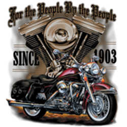 Bikers-Custom : Sweat zippé THE PEOPLE BY THE PEOPLE