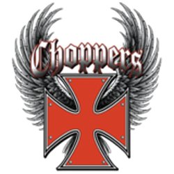 Bikers-Custom : Sweat zippé CROIX TEMPLIER ROUGE