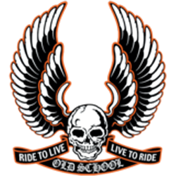 Bikers-Custom : Sweat zippé OLD SCHOOL