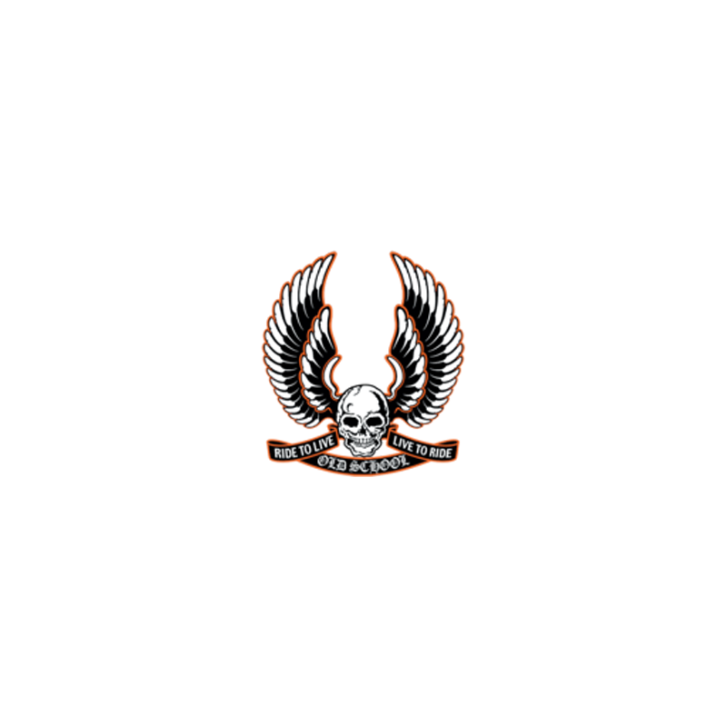 Bikers-Custom : Sweat zippé OLD SCHOOL