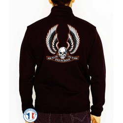 Bikers-Custom : Sweat zippé OLD SCHOOL