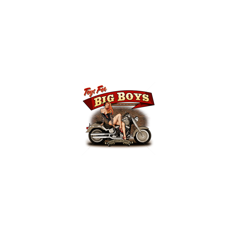 Bikers-Custom : Sweat zippé TOYS FOR BIG BOYS