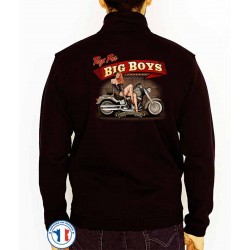 Bikers-Custom : Sweat zippé TOYS FOR BIG BOYS