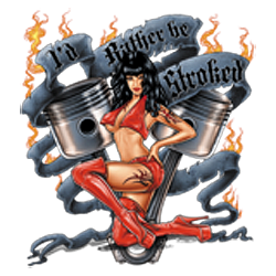 Bikers-Custom : Sweat zippé RATHER'S BE STOKED