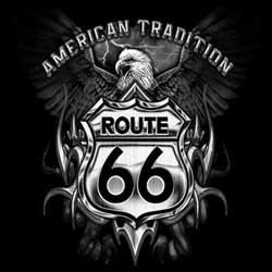 Bikers-Custom : Sweat zippé AMERICAN TRADITION