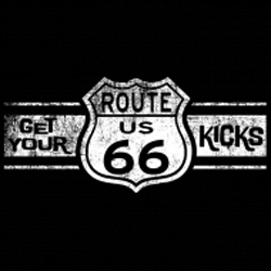 Bikers-Custom : Sweat zippé GET YOUR KICKS 66