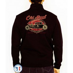 Bikers-Custom : Sweat zippé LD SKOOL GEARHEAD