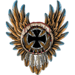 Bikers-Custom : Sweat capuche DREAMCATCHER IRON CROSS