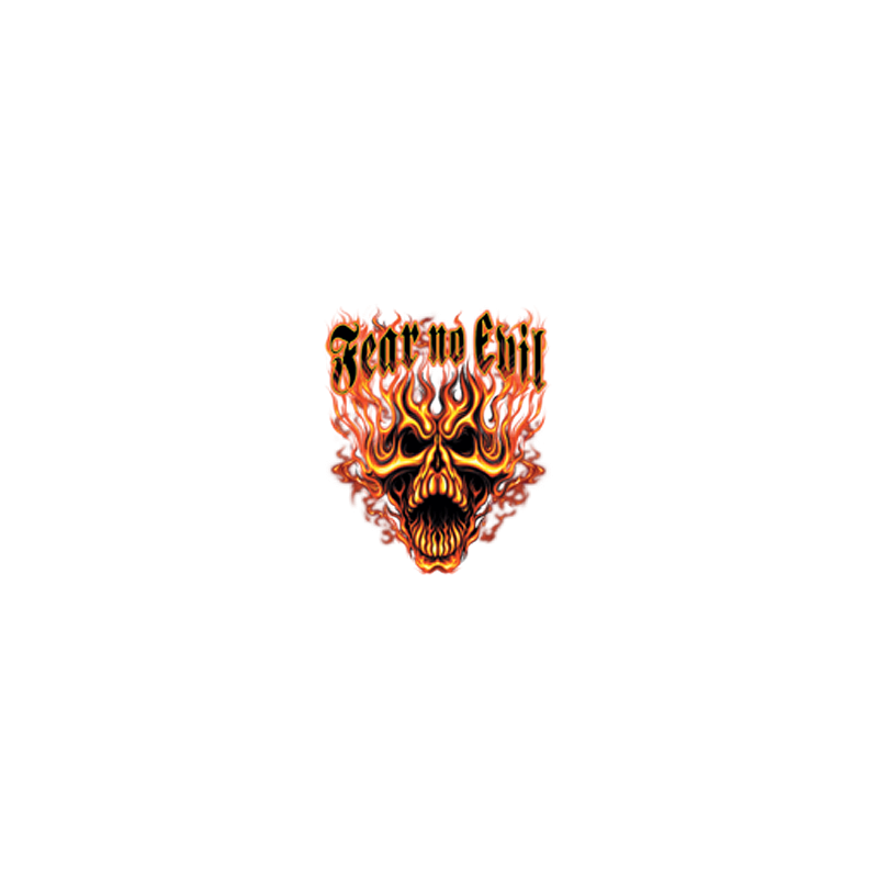 Bikers-Custom : Sweat capuche FEAR NO EVIL