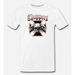 T shirt skull choppers