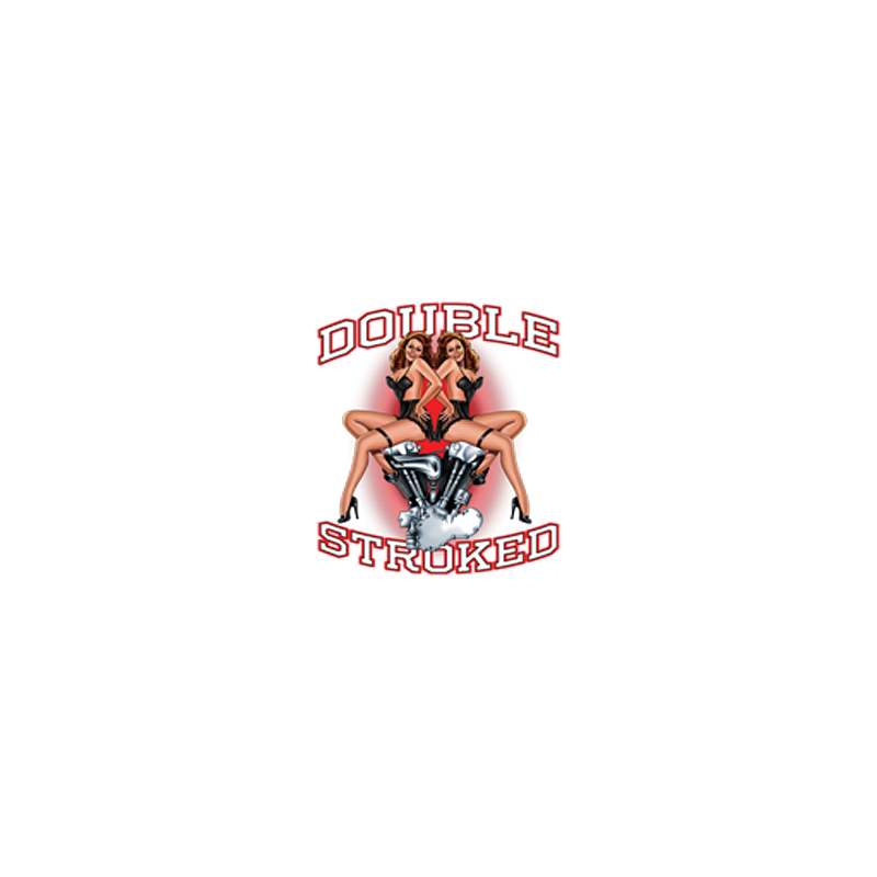 Bikers-Custom : Sweat capuche DOUBLE STROKED