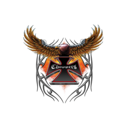 Bikers-Custom : T shirt eagle choppers