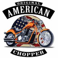 Bikers-Custom : Sweat capuche AMERICAN CHOPPER