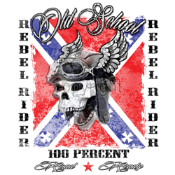 Bikers-Custom : Sweat capuche REBEL RIDER