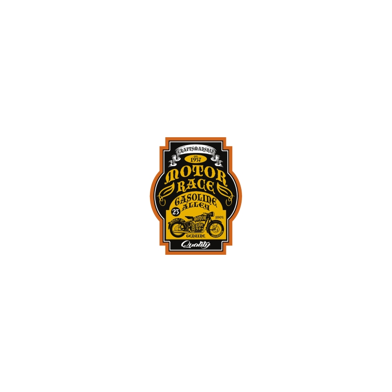 Bikers-Custom : Sweat capuche GASOLINE ALLEY