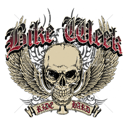 Bikers-Custom : Sweat capuche zippé BIKE WEEK