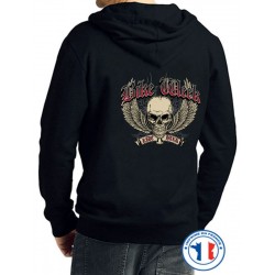 Bikers-Custom : Sweat capuche zippé BIKE WEEK