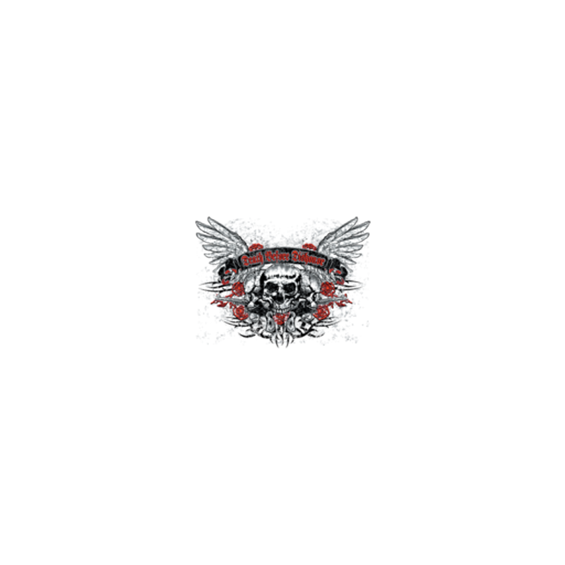 Bikers-Custom : T shirt femme death before dishonor