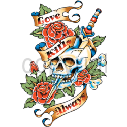T shirt femme  love kill always