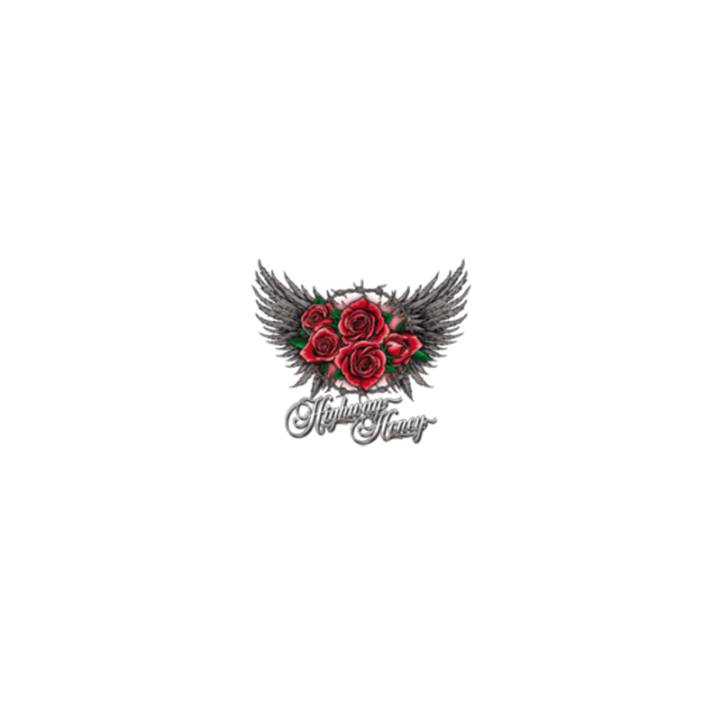 Bikers-Custom : T shirt femme highway honey