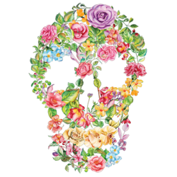T shirt femme tatoo roses