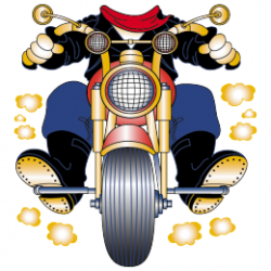 Bikers-Custom : T Shirt enfant free baby biker