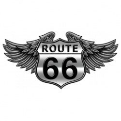 Bikers-Custom : T Shirt enfant route 66