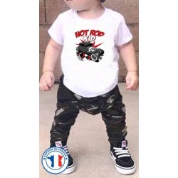 Bikers-Custom : T Shirt enfant hot rod kid