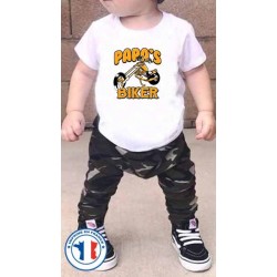 Bikers-Custom : T Shirt enfant papa's biker