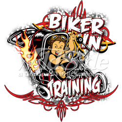 T Shirt enfant BIKER IN TRAINING