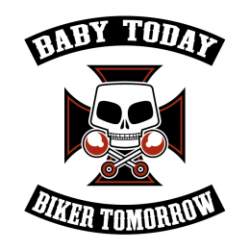 Body bébé BABY TODAY BIKER TOMORROW