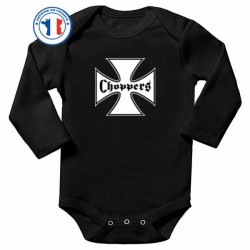 Bikers-Custom : Body bébé IRON CROSS