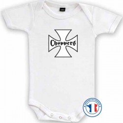 Bikers-Custom : Body bébé IRON CROSS