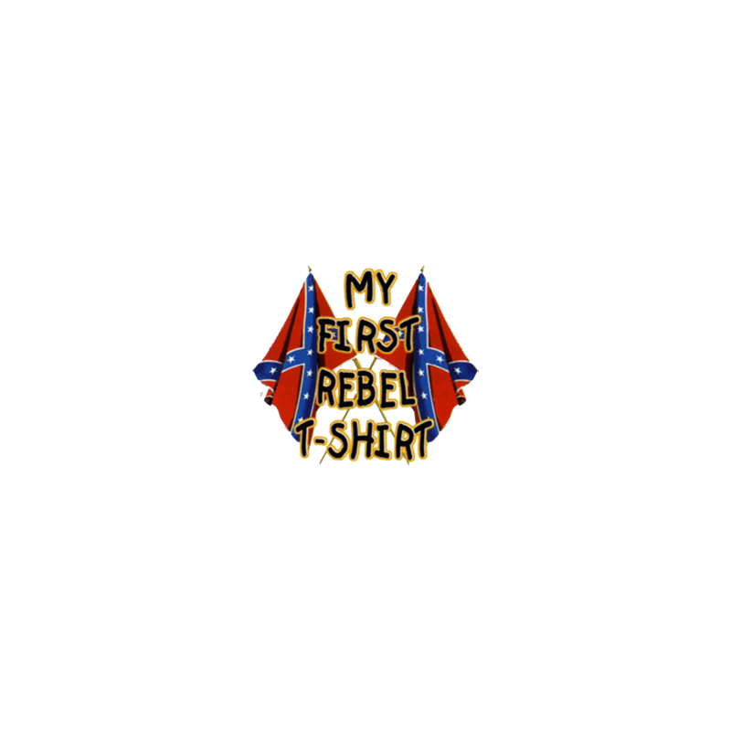 Bikers-Custom : Body bébé MY FIRST REBEL FLAG