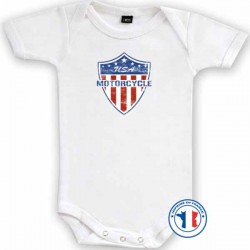 Bikers-Custom : Body bébé USA MOTORCYCLE