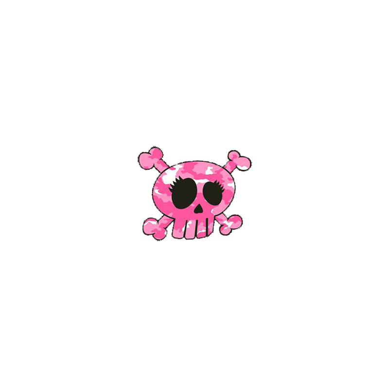 Bikers-Custom : Body bébé biker SKULL PINKY