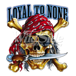 Bikers-Custom : Body bébé biker LOYAL TO NONE