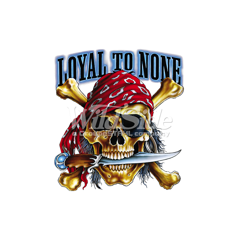 Bikers-Custom : Body bébé biker LOYAL TO NONE